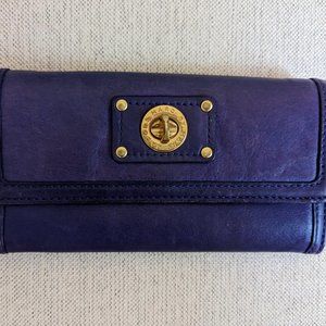 Marc Jacobs Trifold Wallet in Blue